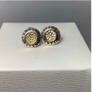 Pandora signature earrings